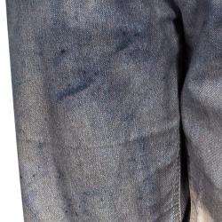 Isabel Marant Printed Denim Jeans L