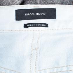 Isabel Marant Printed Denim Jeans L