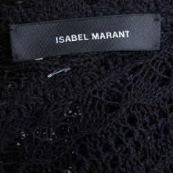 Isabel Marant Black Lace Long Top S
