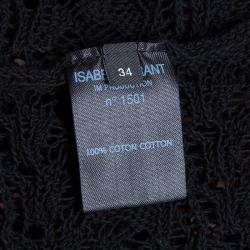 Isabel Marant Black Lace Long Top S
