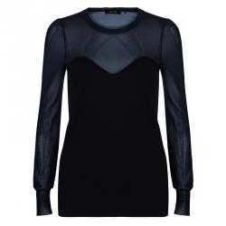 Isabel Marant Black Sheer Top M