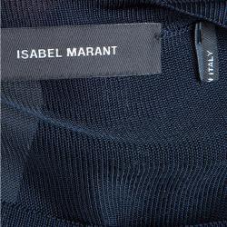 Isabel Marant Black Sheer Top M