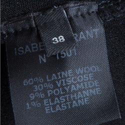Isabel Marant Black Sheer Top M