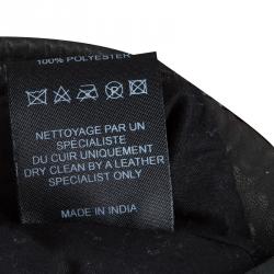 Pre Owned Isabel Marant Etoile Black Quilting Detail Leather Jacket S