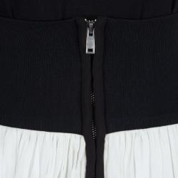 Pre Owned Isabel Marant White Beaded Hem Detail Tiered Roscoe Mini Skirt S