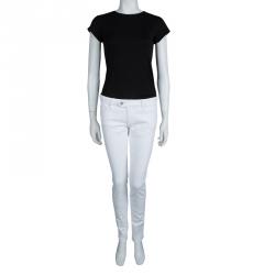 Isabel Marant Etoile White Denim Skinny Jeans M