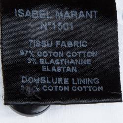 Isabel Marant Etoile White Denim Skinny Jeans M