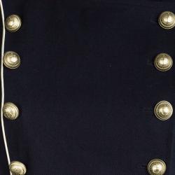 Pre Owned Isabel Marant Etoile Navy Blue Military Milford Jacket S