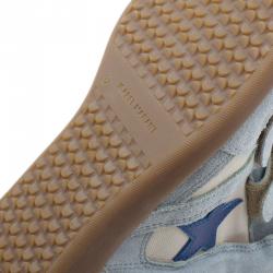 Pre Owned Isabel Marant Blue Bayley Star Wedge Sneakers Size 37