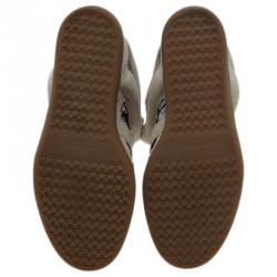 Pre Owned Isabel Marant Beige Bekett Wedge Sneakers Size 39