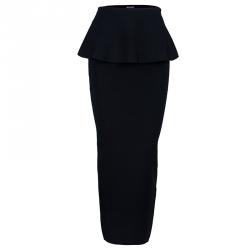 Issa Edith Peplum Maxi Skirt XS