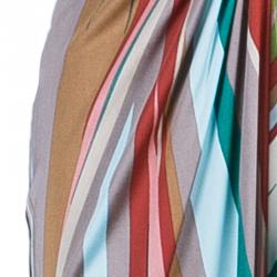 Issa London Multicolor Halter Back Maxi Dress S