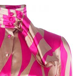 مملوكة مسبقًا Issa London Silk Neck Tie Dress L