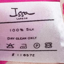 مملوكة مسبقًا Issa London Silk Neck Tie Dress L