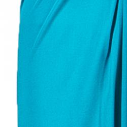 Issa London Teal Halter Back Maxi Dress S