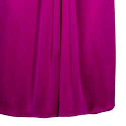 Pre Owned Issa London Pink Draped Dress M
