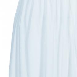 مملوكة مسبقًا Issa White Metal Detail Maxi Dress M