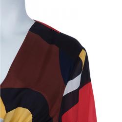 Issa Multicolor Printed Kaftan L