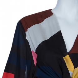 Issa Multicolor Printed Kaftan L