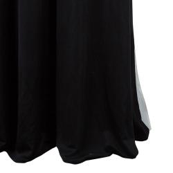 Pre Owned Issa London Monochrome Belted Sleevless Maxi Dress M