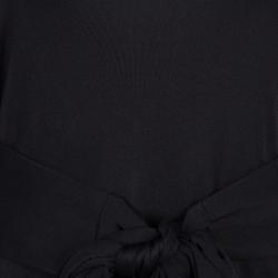 Pre Owned Issa London Monochrome Belted Sleevless Maxi Dress M