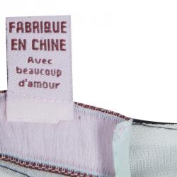 Pre Owned Issa London Monochrome Belted Sleevless Maxi Dress M