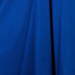 Issa Cobalt Hooded Sleeveless Top M