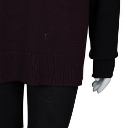 Jason Wu Color Block Knit Sweater L
