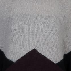 Jason Wu Color Block Knit Sweater L