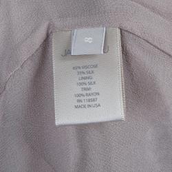 Jason Wu Grey Textured Sleeveless Top M
