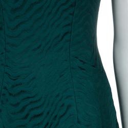 Jason Wu FA'14 Evergreen Jacquard Strapless Gown M