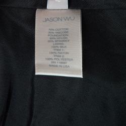 Jason Wu FA'14 Evergreen Jacquard Strapless Gown M