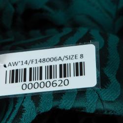 Jason Wu FA'14 Evergreen Jacquard Strapless Gown M