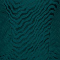 Jason Wu FW14 Evergreen Jacquard Strapless Gown M