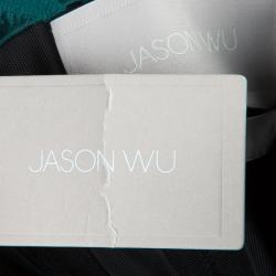 Jason Wu FW14 Evergreen Jacquard Strapless Gown M