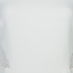 Jason Wu Resort'15 Off White Lace Insert Dress S