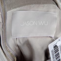 Jason Wu Pastel Grey Wool Top M