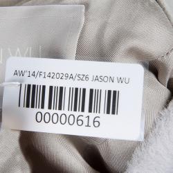 Jason Wu Pastel Grey Wool Top M