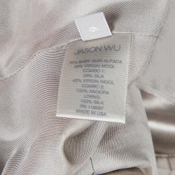 Jason Wu Pastel Grey Wool Top M