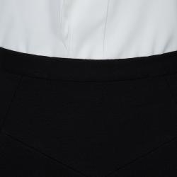 Jason Wu Black Knit Knee Length A-Line Skirt  L