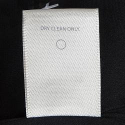 Jason Wu Black Knit Knee Length A-Line Skirt  L
