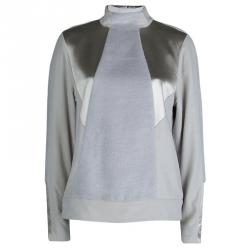 Jason Wu Pastel Grey Wool Jacket M