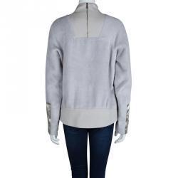 Jason Wu Pastel Grey Wool Jacket M