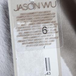 Jason Wu Pastel Grey Wool Jacket M