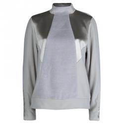Jason Wu Pastel Grey Wool Jacket M