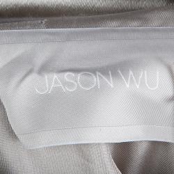Jason Wu Pastel Grey Wool Jacket M