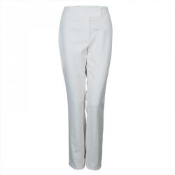 Jason Wu White Tailored Trousers M