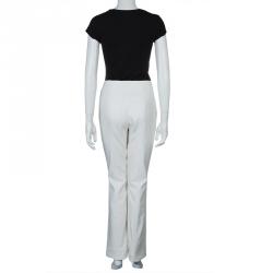 Jason Wu White Tailored Trousers M