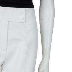 Jason Wu White Tailored Trousers M
