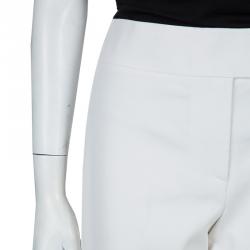 Jason Wu White Tailored Trousers M
